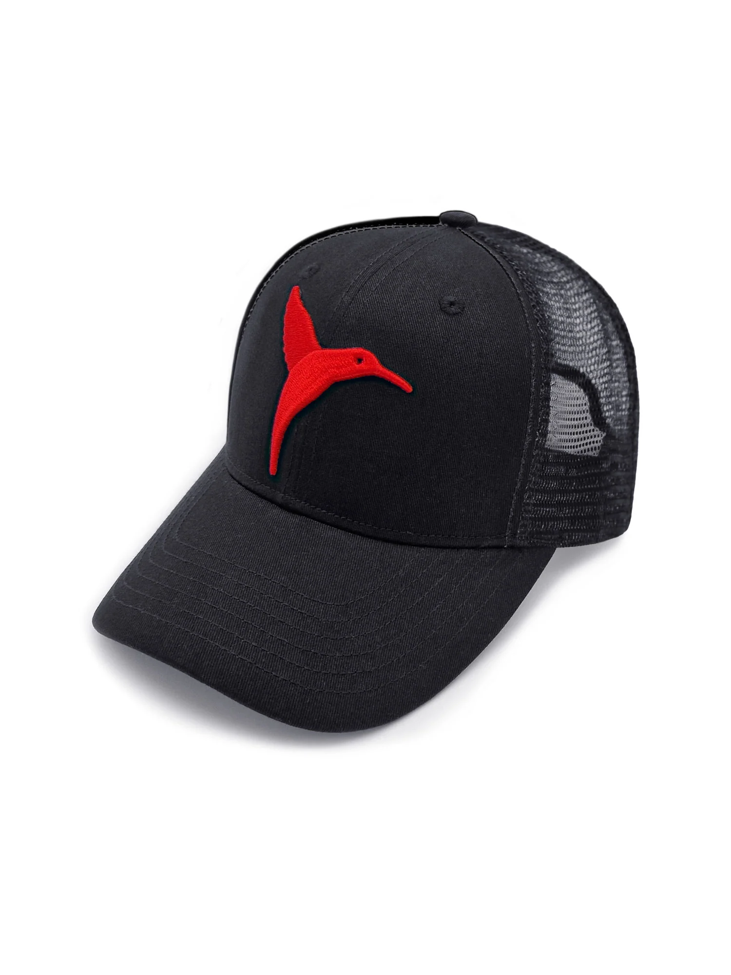 BL/RED BIRD CAP - Image 2