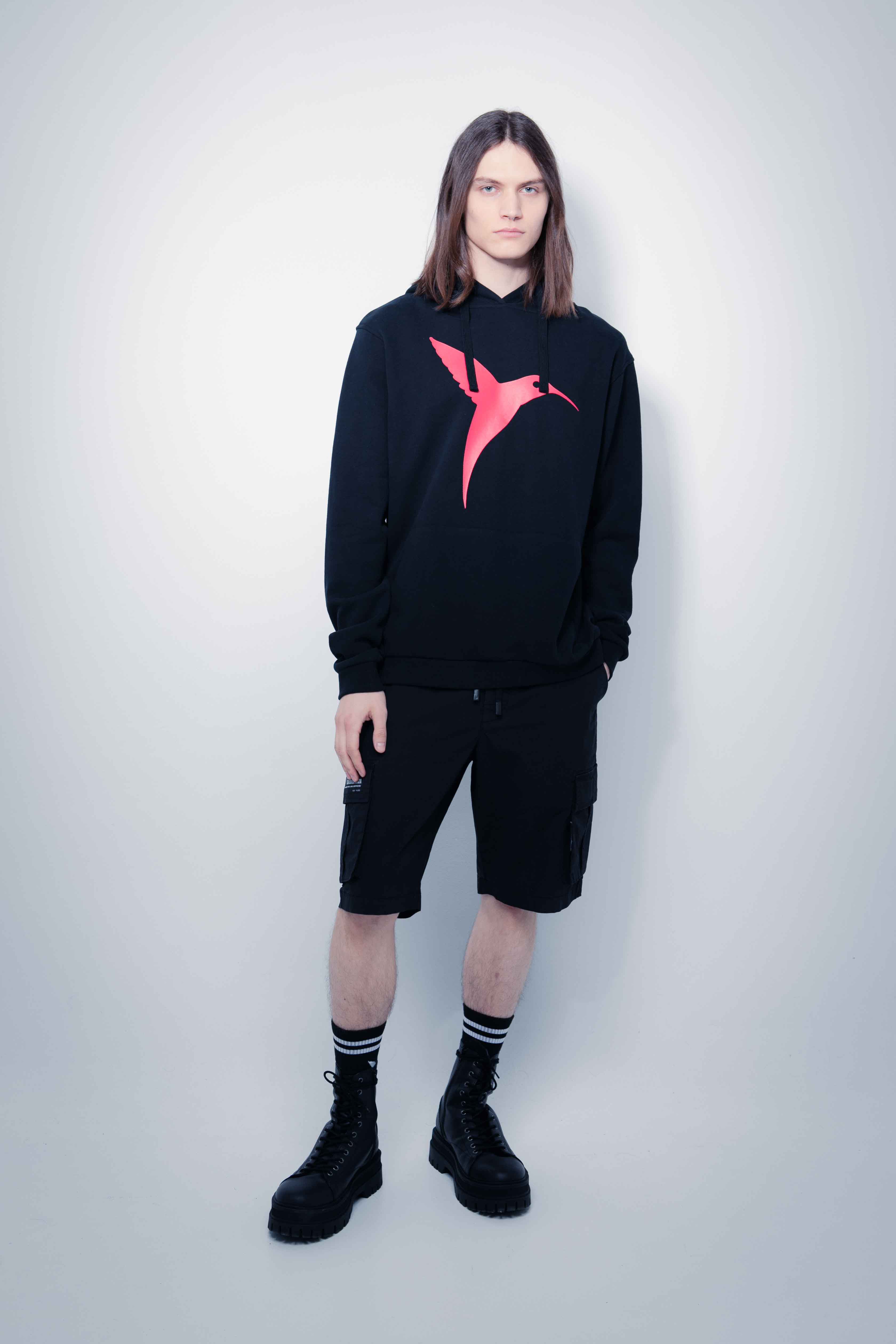 Ushuaïa Logo Hoodie – SS24 – Black