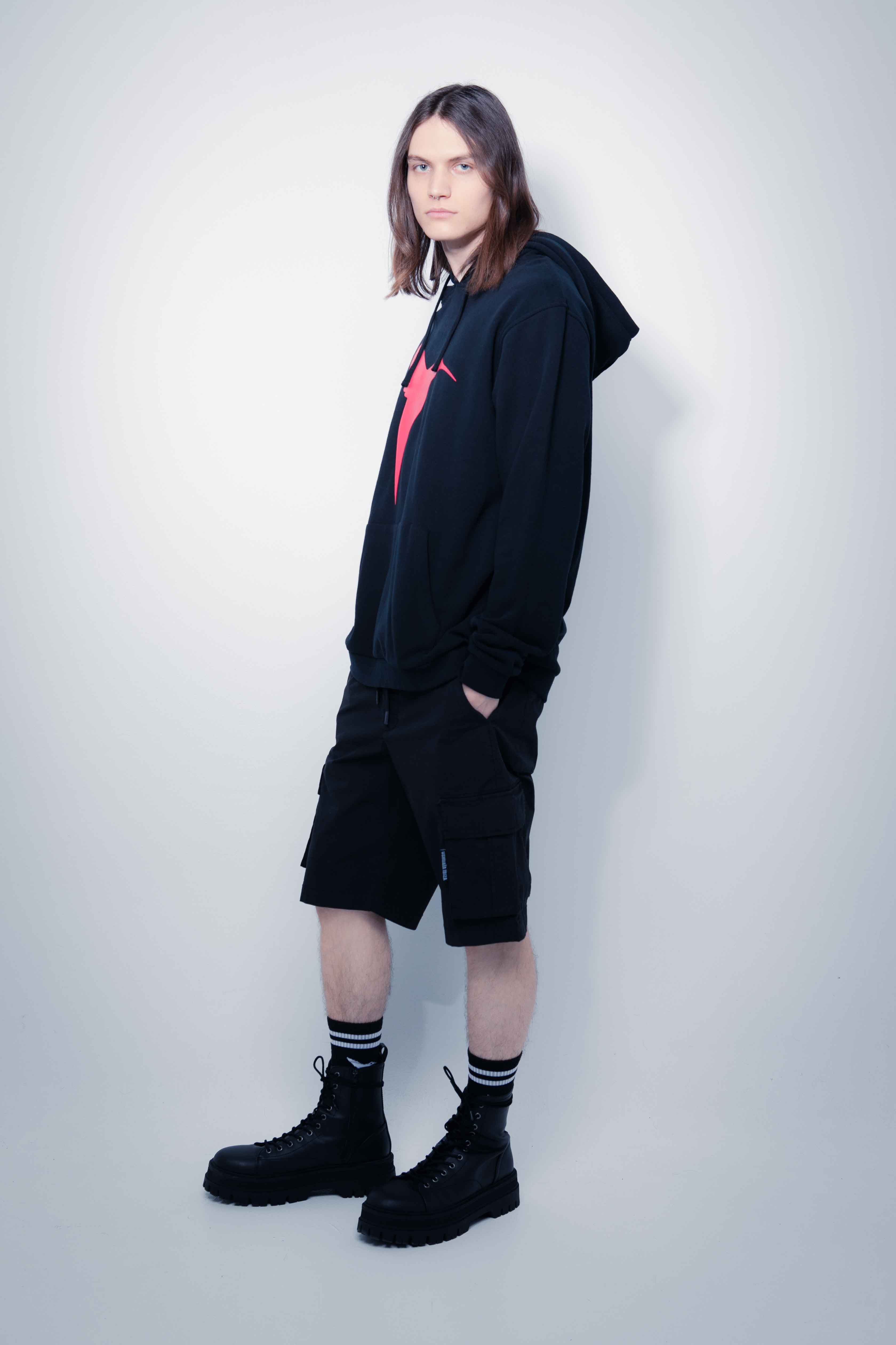 Ushuaïa Logo Hoodie – SS24 – Black - Image 5
