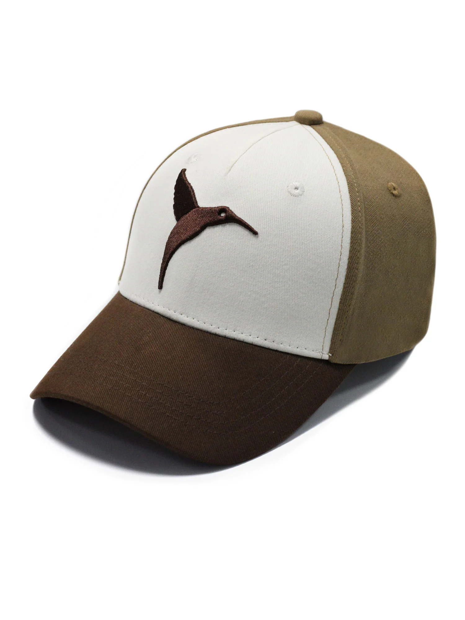 TRICOLOR BROWN CAP - Image 2