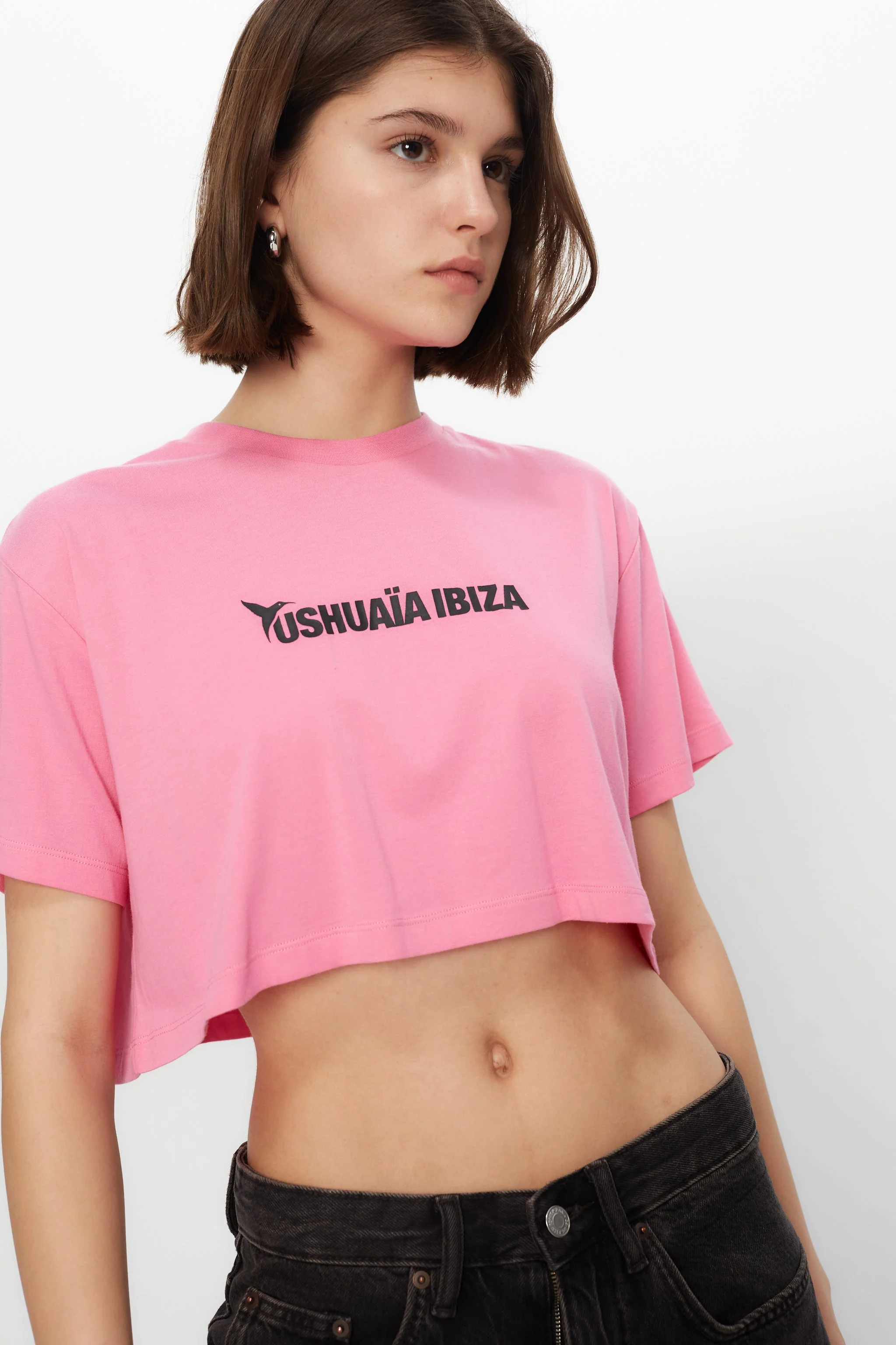 BASIC CROP TOP PINK 25 - Image 2